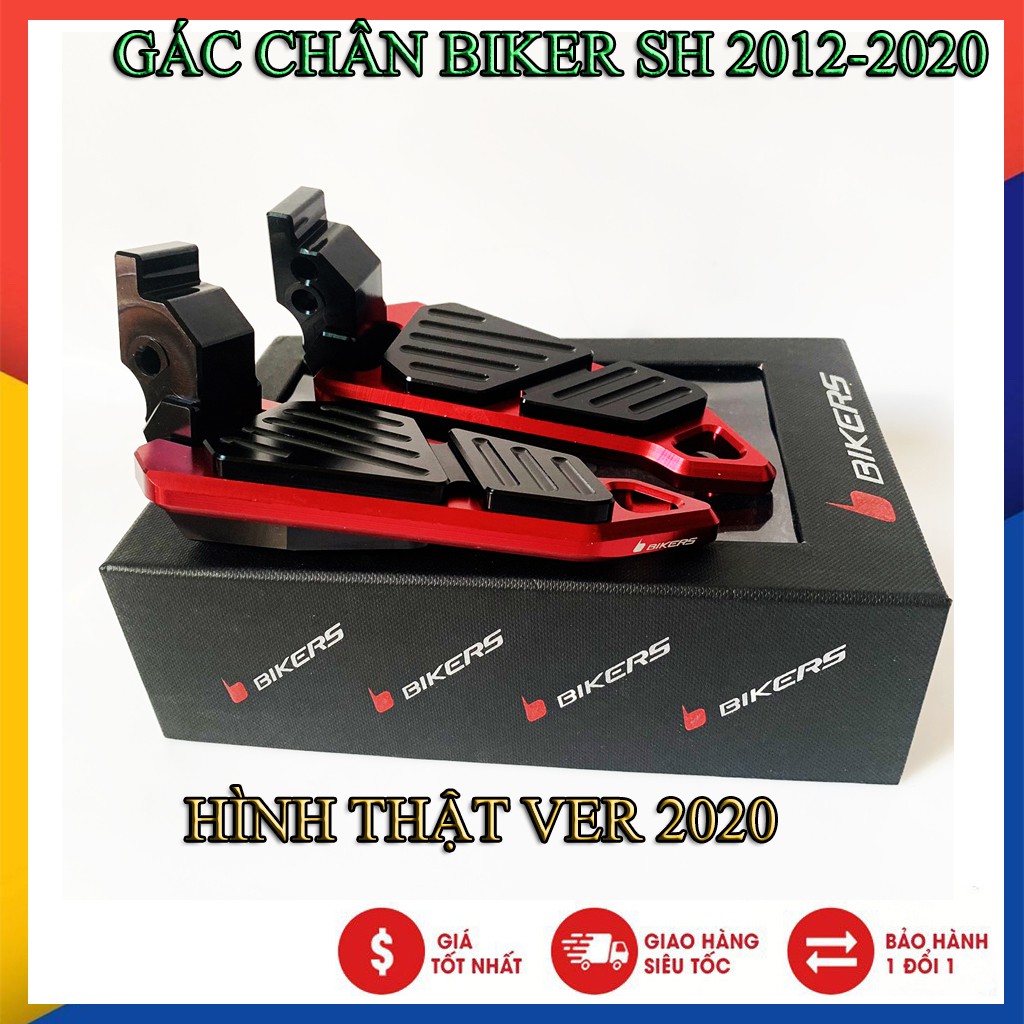 ✅ gác chân biker sh 2012-2020 - 2021 chính hãng ✅
