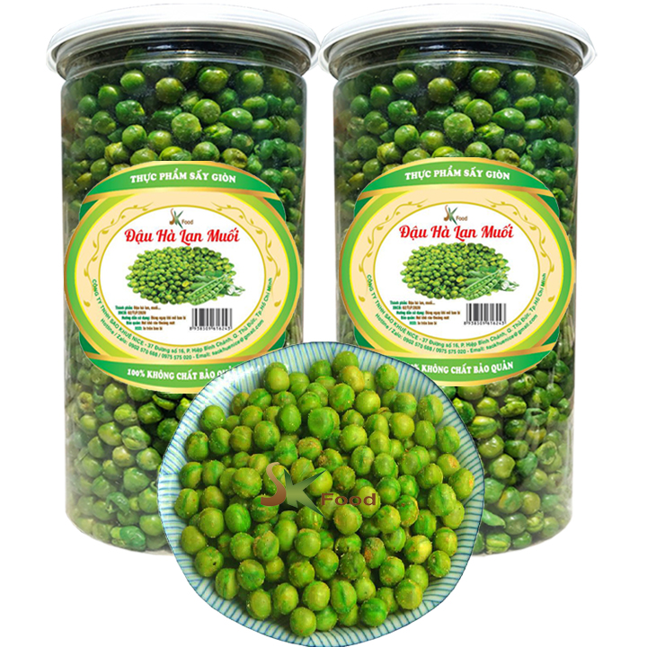 500G ĐẬU HÀ LAN MUỐI THƯƠNG HIỆU SK FOOD