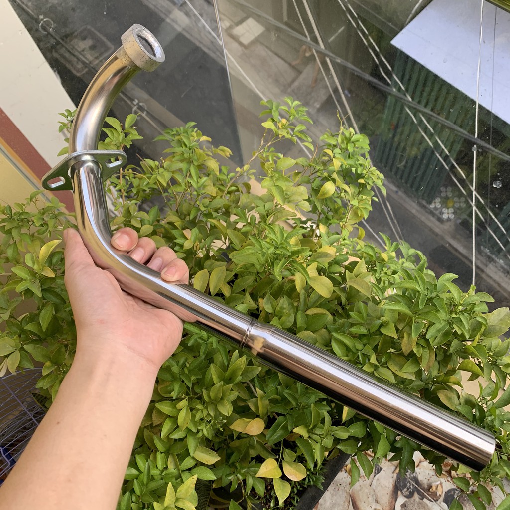 Cổ pô inox304 cho ex135 4s, ex2006 2010 không gỉ