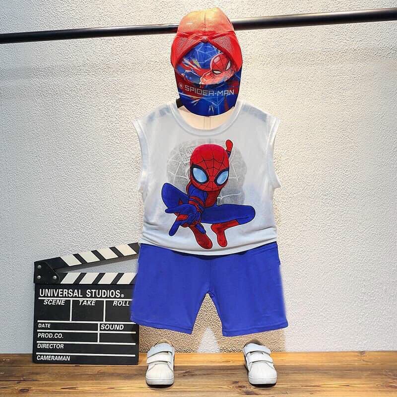 Bộ Sát Nách Spiderman Cho Bé