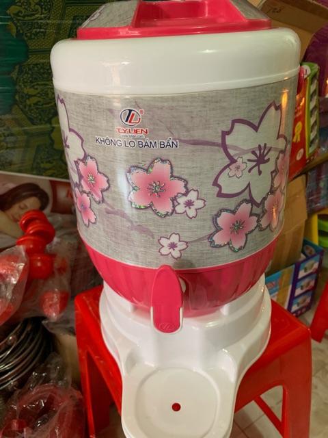 Bình đá vòi lucky 8 lít Tý Liên tặng kèm ca