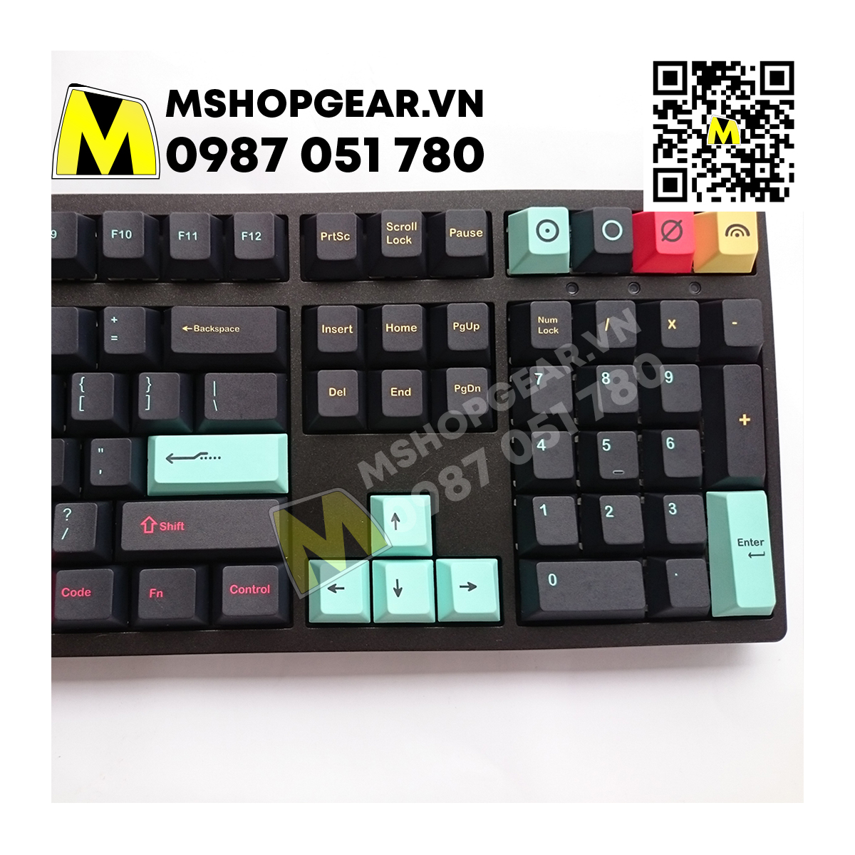 Bộ keycap bàn phím cơ Metropolis (clone) thick pbt dye-sub cherry profile