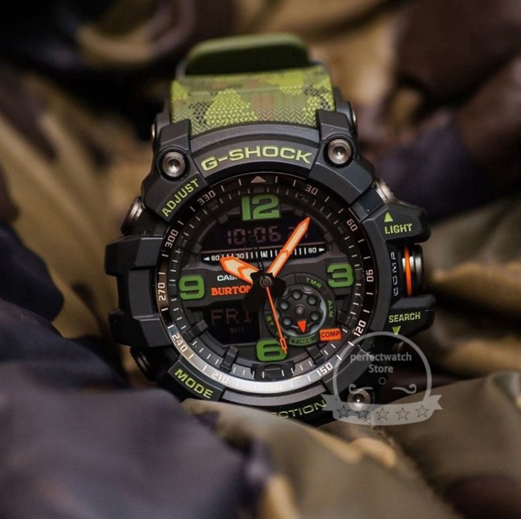 Đồng Hồ Nam G-SHOCK MUDMASTER GG-1000BTN-1A Hai Màn Hình Hiển Thị Kỹ Thuật Số không thấm nước Đồng Hồ Thế Thao Nam - Bảo hành 2 năm - Pin trọn đời