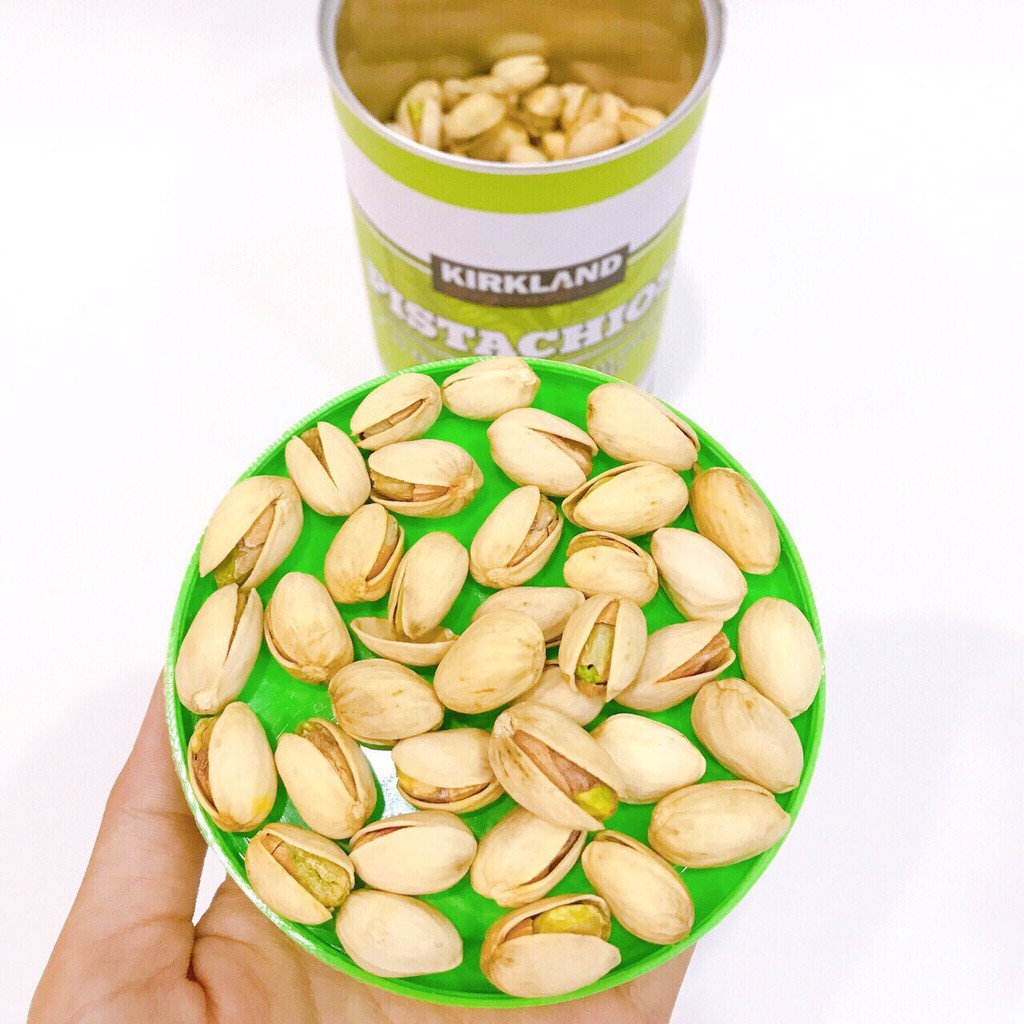 Hạt dẻ cười Pistachios Kirkland hộp 453g.