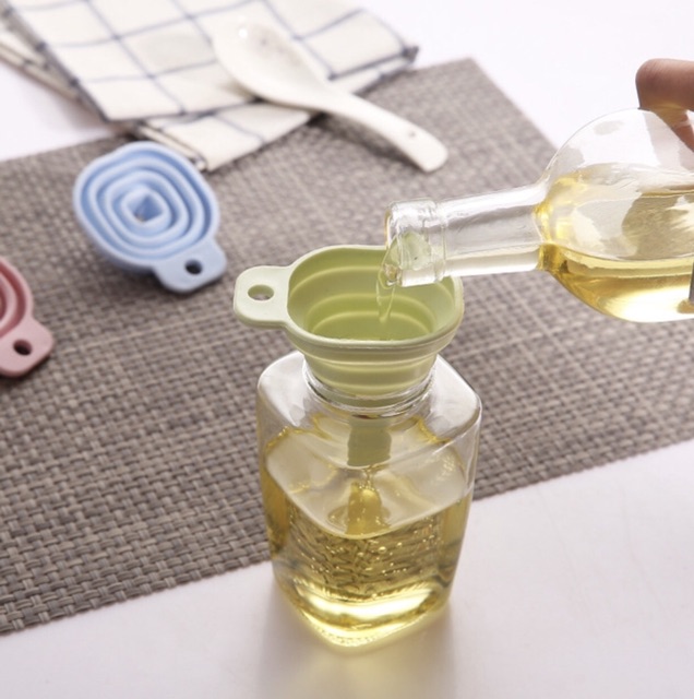 Phễu Mini Gấp Gọn-Chất Liệu Silicone An Toàn