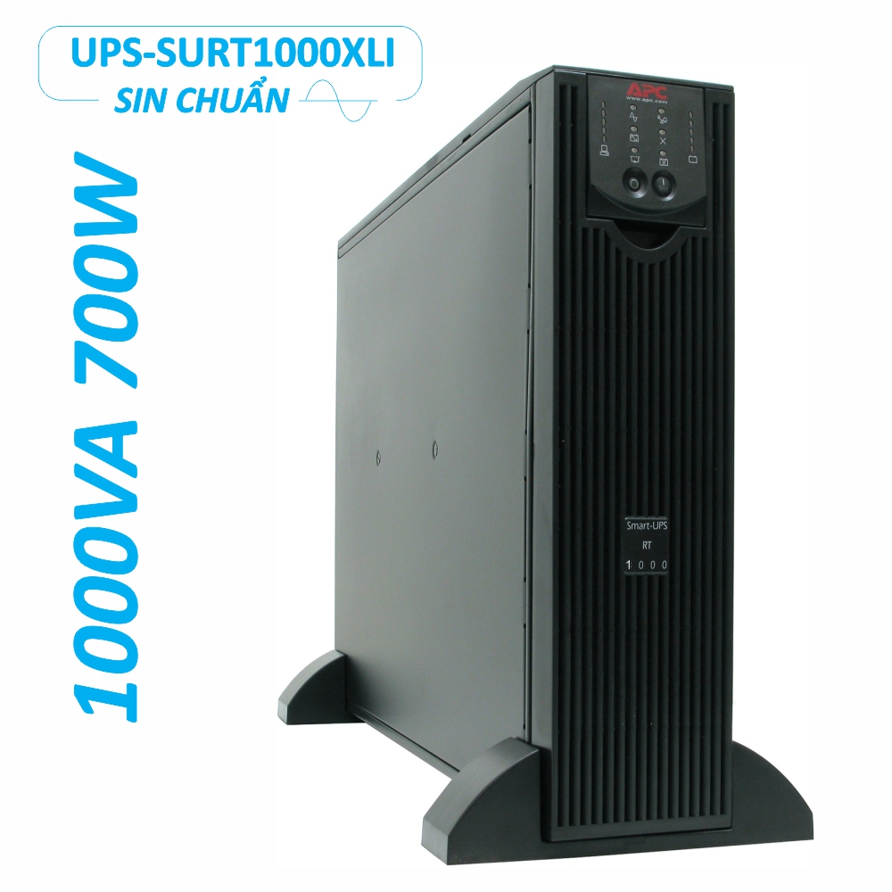 BỘ LƯU ĐIỆN APC SMART-UPS RT 1000VA (SURT1000XLI) SIN CHUẨN 220V 700W