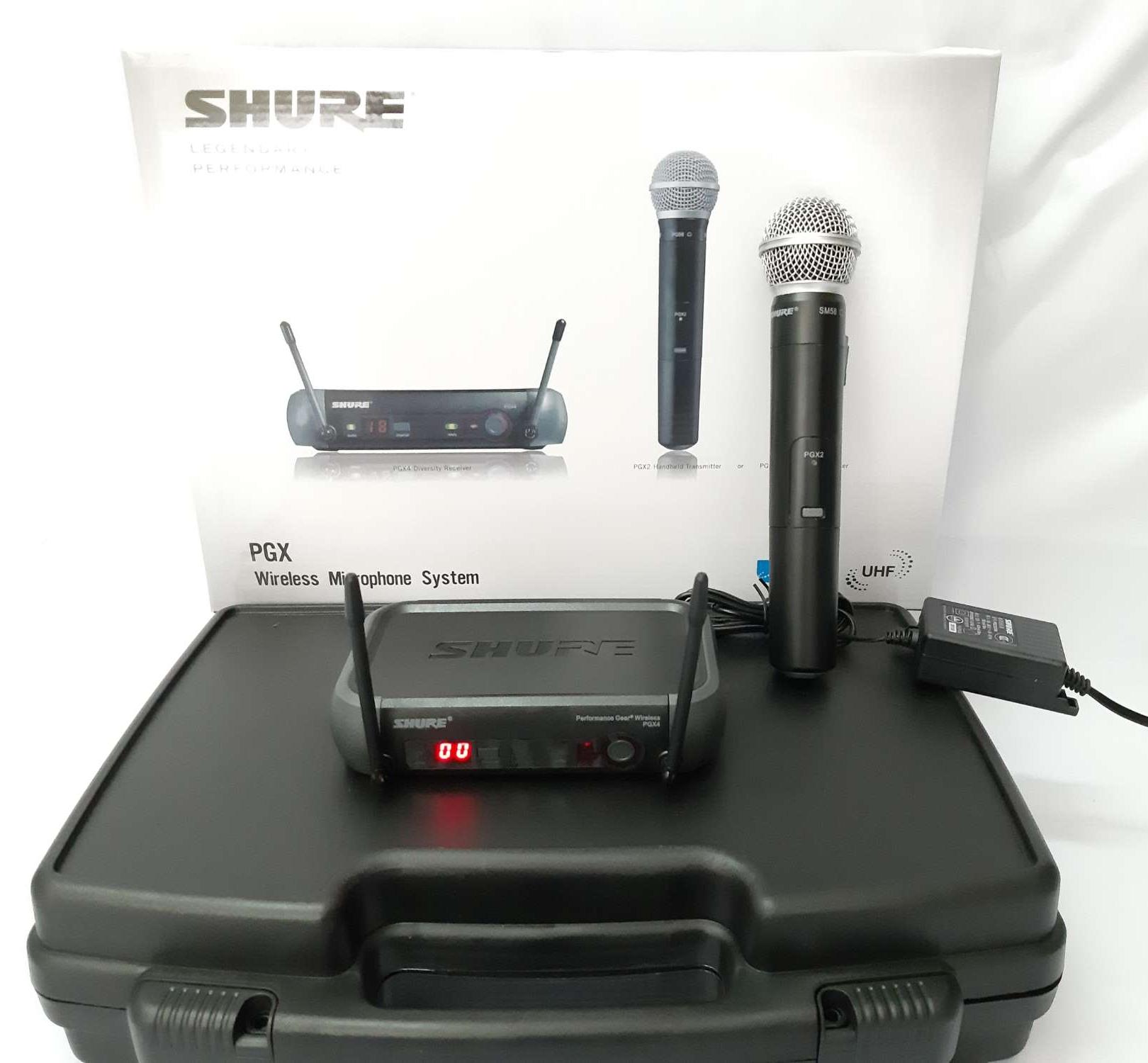 Micro SHURE không dây đơn cao cấp. PGX4(1 mic)