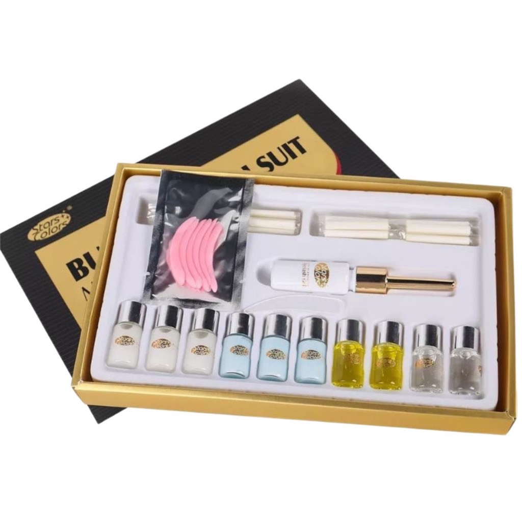 Tách lẻ lọ số 1, 2, 3, 4 của bộ uốn mi (dụng cụ nối mi)