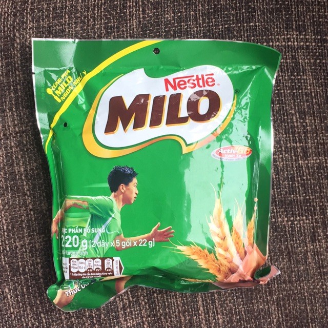 Bịch 15 gói Milo lúa mạch gói 330G