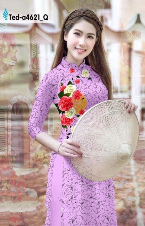 Áo dài truyền thống a13