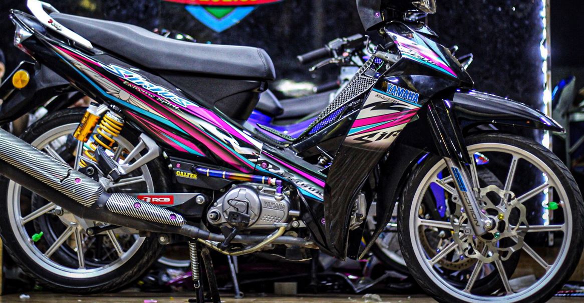 Tem Rời Sirius 110 Xăng Cơ - Tặng Kèm Logo - Giá Rẻ V3