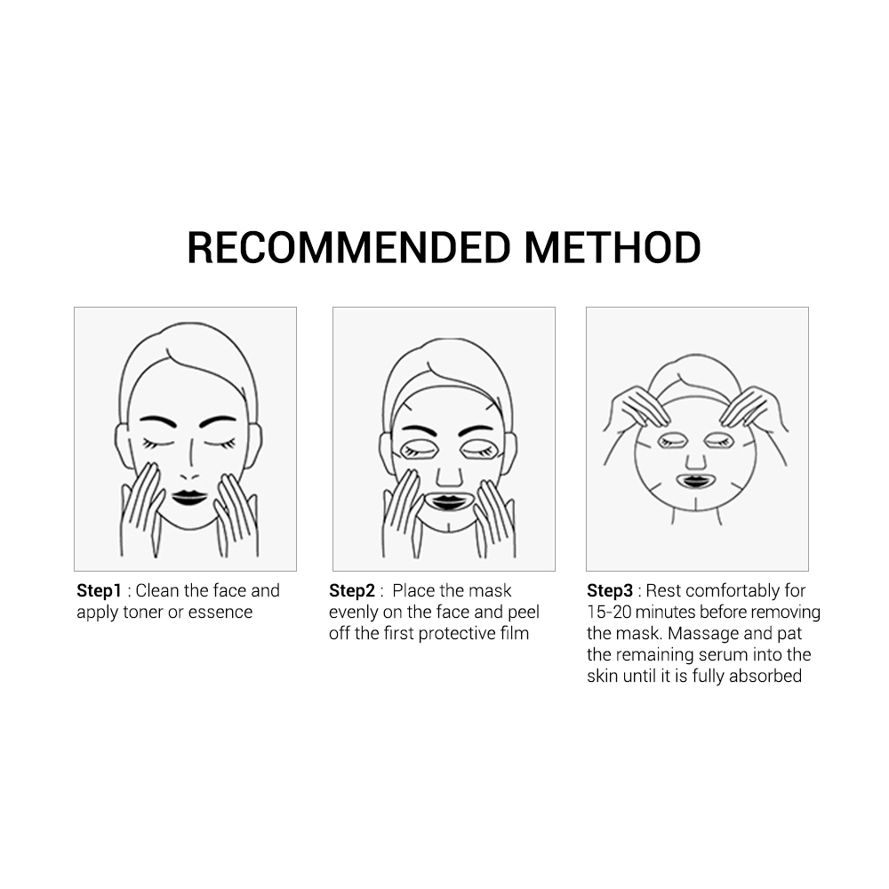 LANBENA Bộ 5 mặt nạ chứa axit hyaluronic
