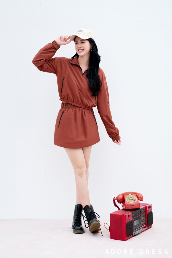 Mini skirts polyester 312SK1077 ADOREDRESS
