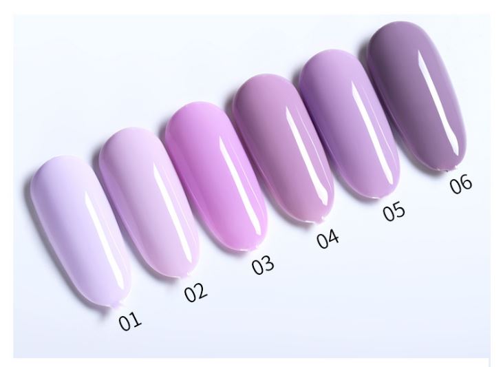 [HCM]Sơn gel AS mã XY màu tím nhẹ 15ml