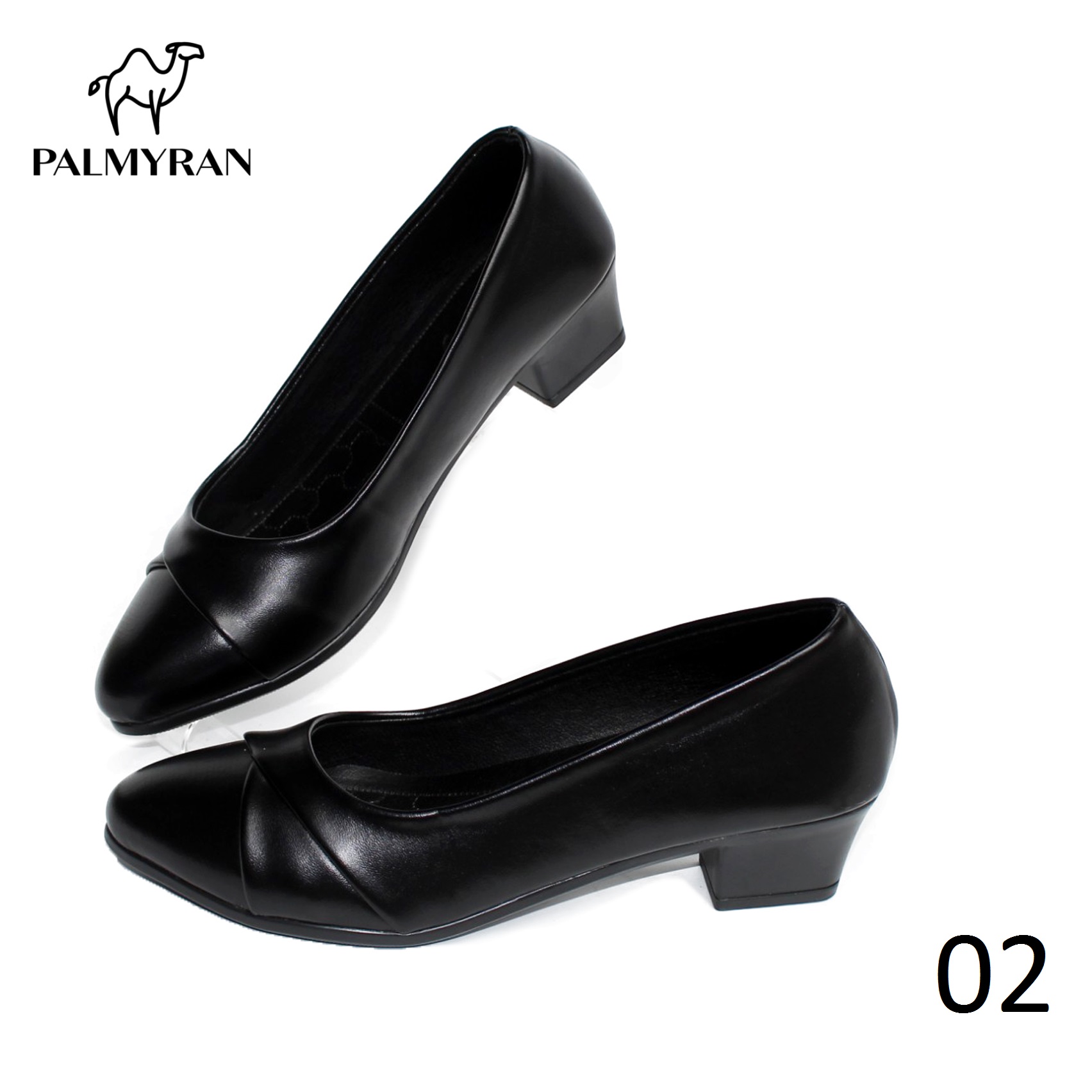 Giày cao gót nữ 3 phân da sịn thật XK02
