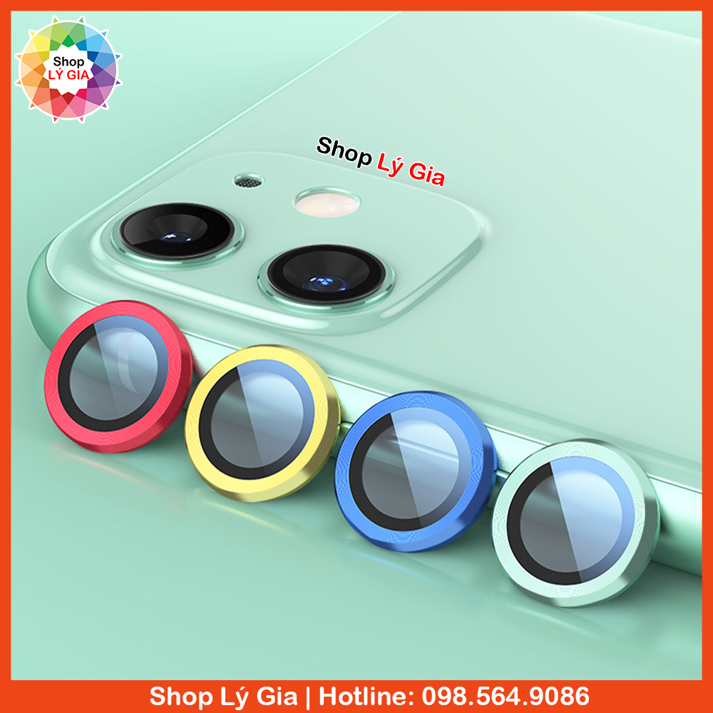 Cường lực từng mắt bảo vệ camera cho iPhone 13 Pro Max / iPhone 12/ iPhone 11