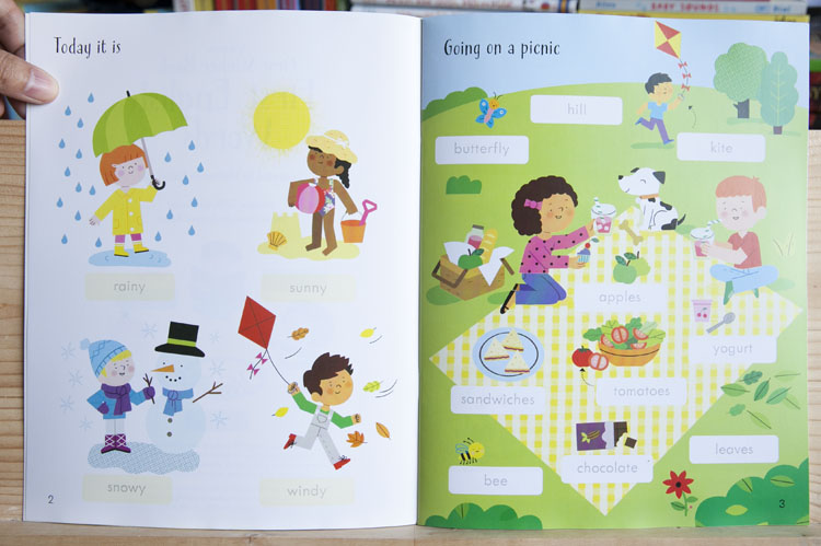 Usborne Sticker Book - First english words