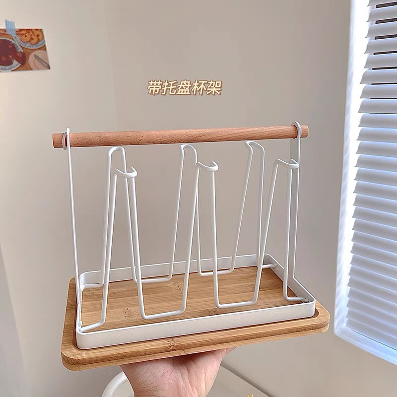 Giá úp ly,cốc khay gỗ cao cấp