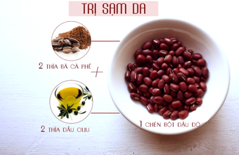 Mix đậu đỏ cà phê handmade- Tắm trắng (50gr~100gr)