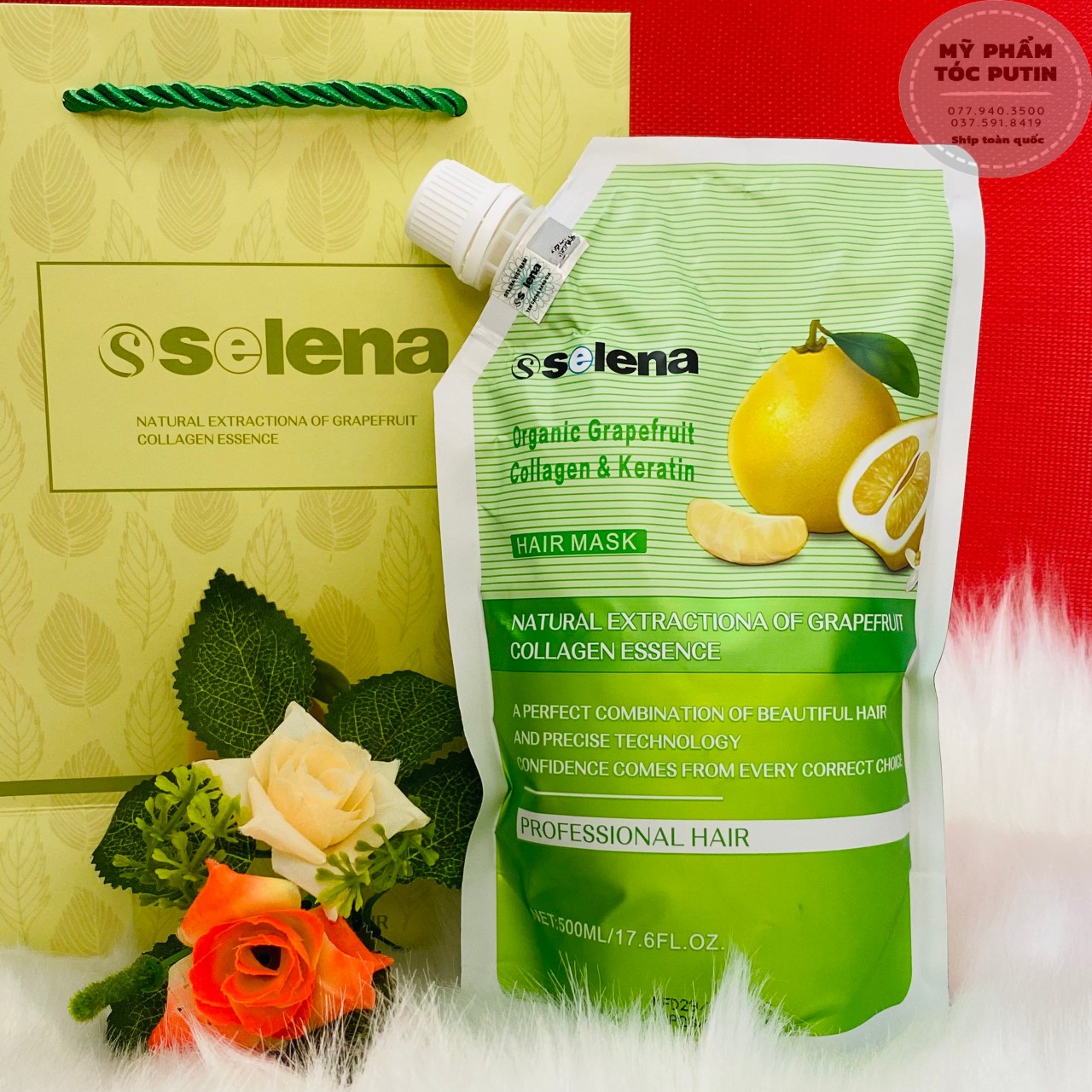 Combo Dầu Gội - Xả - Hấp Bưởi SELENA