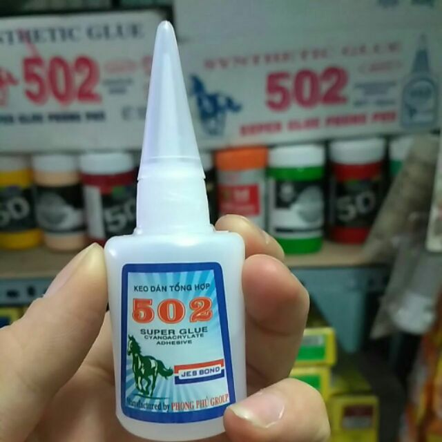 Keo dán sắt 502 - chai 30ml