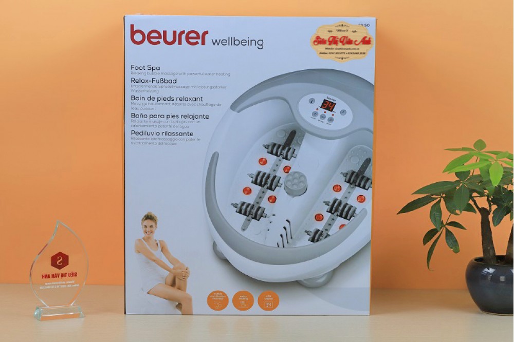 Bồn ngâm chân Beurer FB50 Nhập khẩu Đức