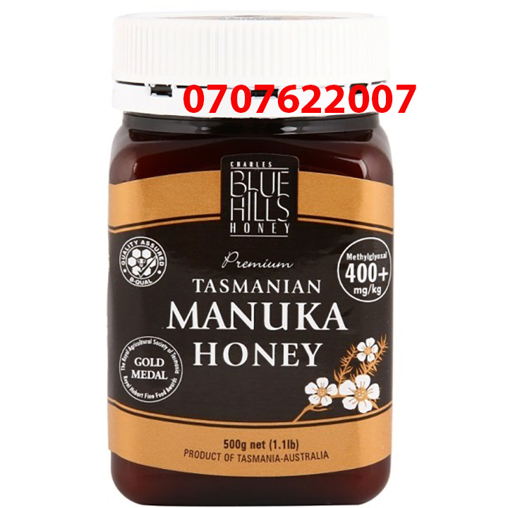 Mật ong Manuka BlueHills 400+ 500 gram