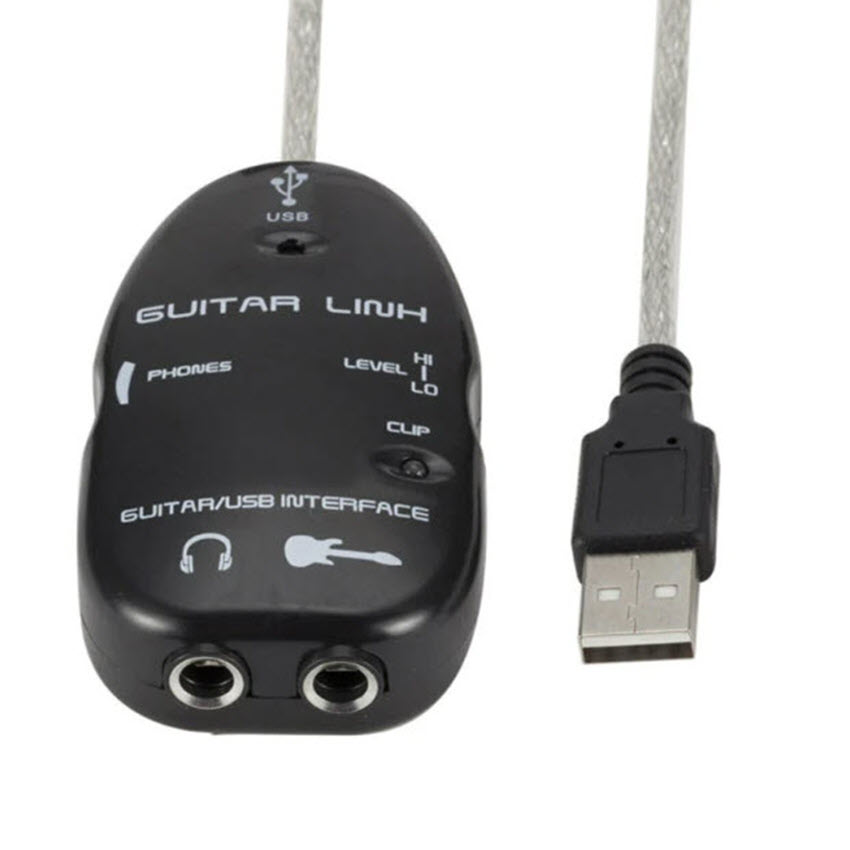 Cable USB Guitar Link kết nối đàn guitar với máy tính chất lượng cao