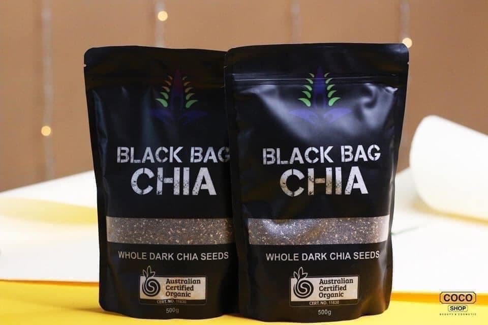 500gr hạt chia đen Black Bag Chia