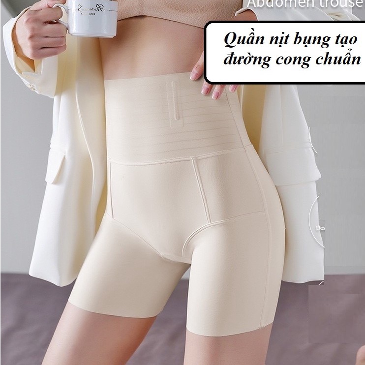 Quần Gen Nịt Bụng Nữ DUDIA Chống Cuộn Giúp Giảm Mỡ Eo Thon [N37]