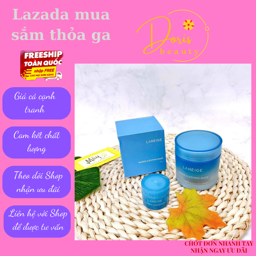 [SALE] Mặt Nạ Ngủ LANEIGE Cung Cấp Nước 70ml