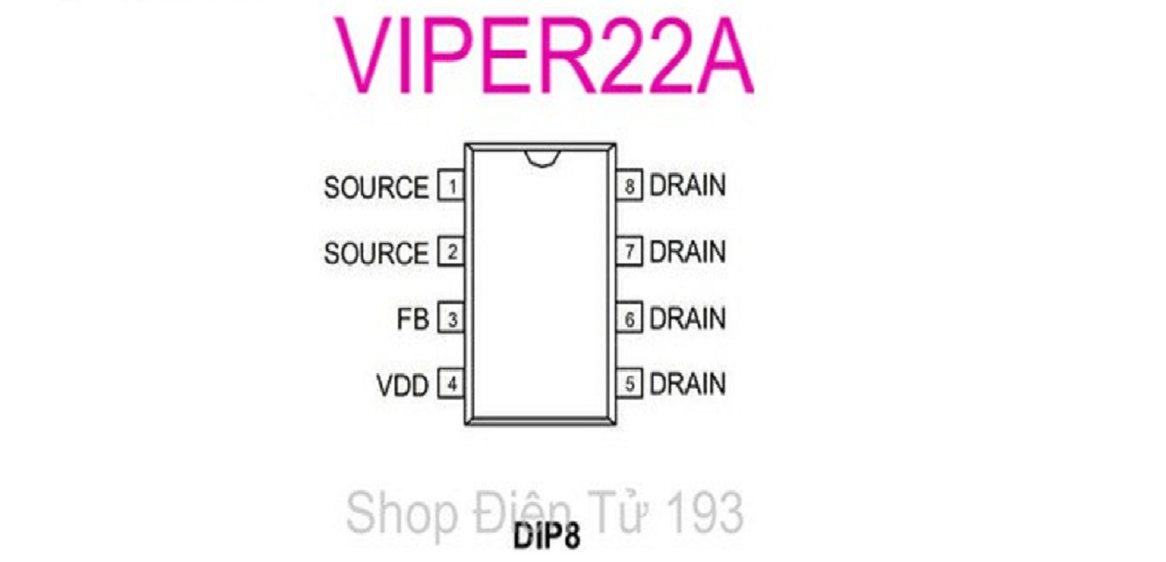 Viper22A-ic nguồn loại tốt