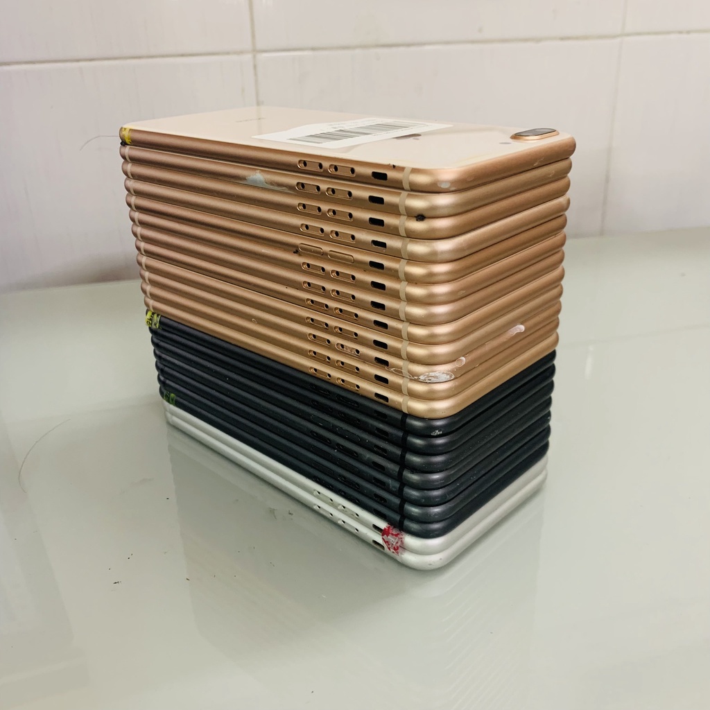 Vỏ zin tháo máy ip 8plus (màu vàng hồng, đen, trắng) 80%