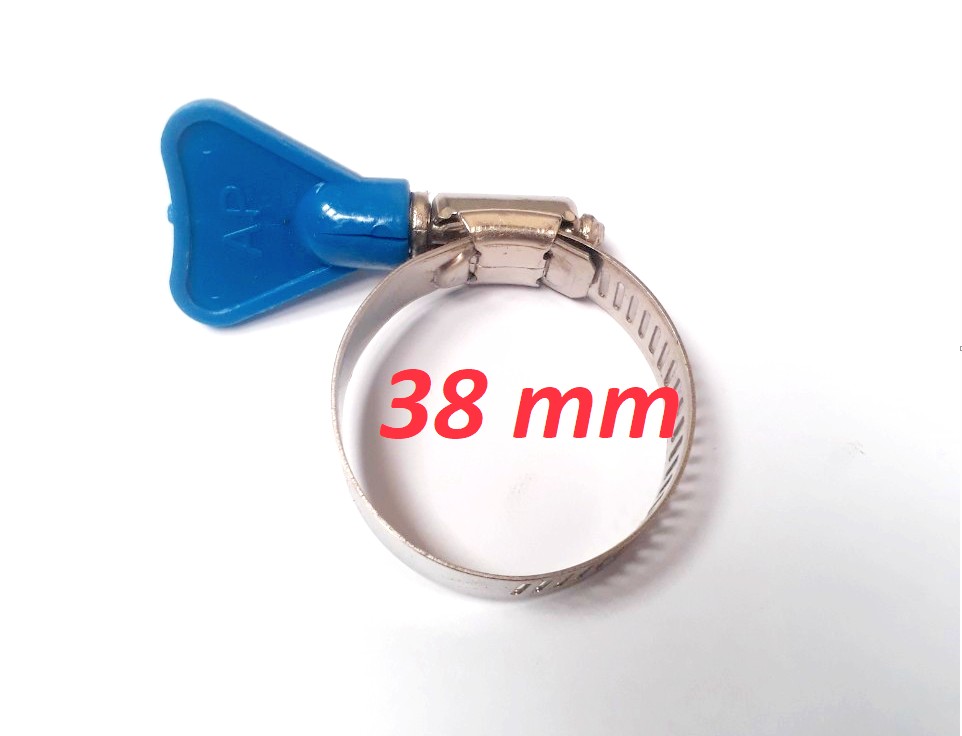 Đai siết ống Quai dê , cổ dê, Đai quai nhê đủ kích cỡ từ 12 ---- 76 mm ( Tiện lợi tích hợp tay vặn)