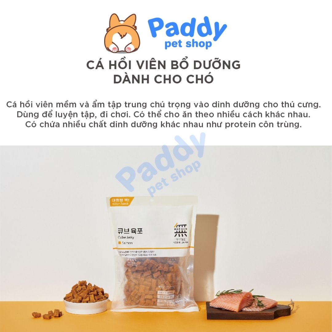 Bánh Thưởng Cho Chó Viên Thịt Bowwow Cube Jerky