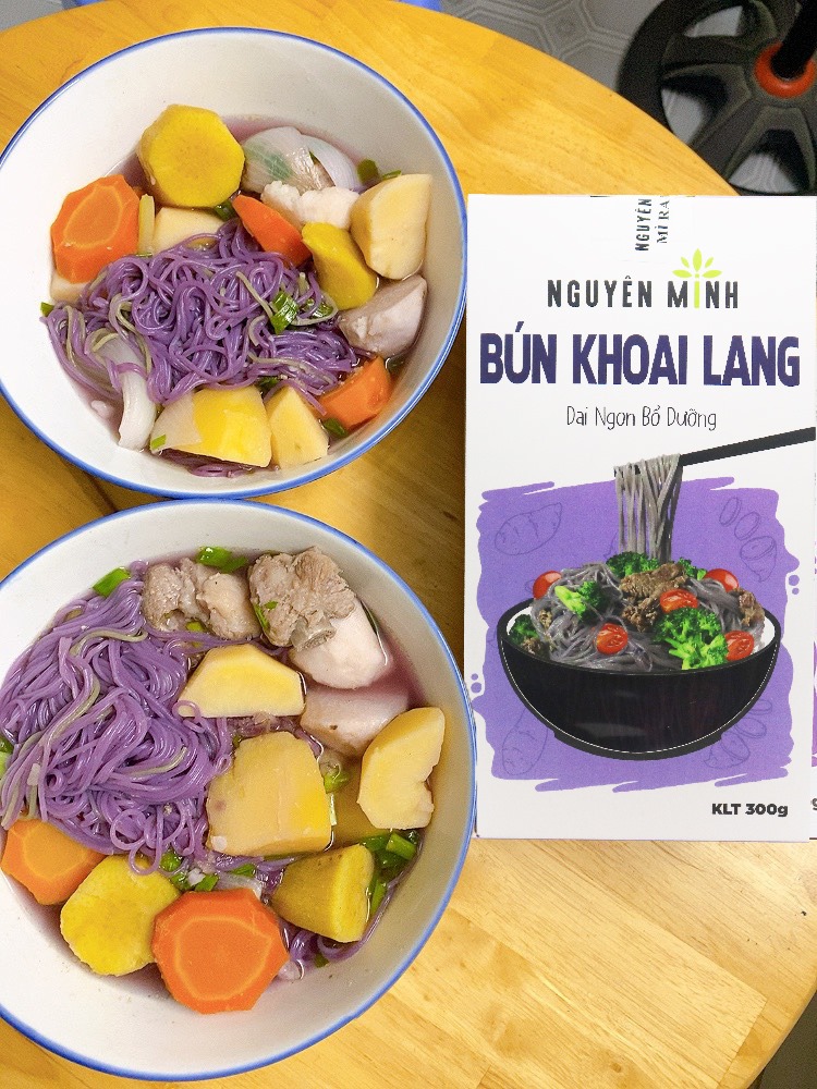 Bún khoai lang Nguyên Minh