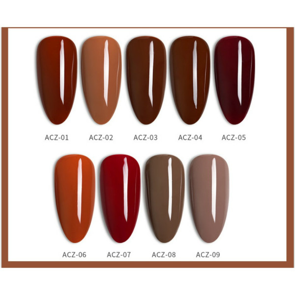 [HCM]Sơn Gel As mã ACZ 15ML - Chai đỏ