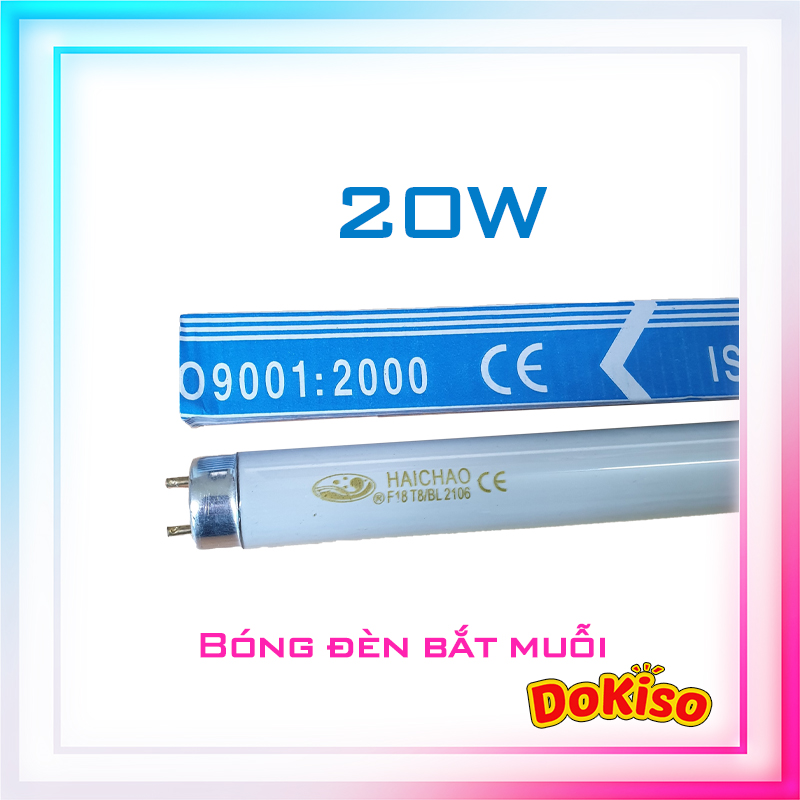 Bóng đèn bắt muỗi côn trùng hiệu HAICHAO thay thế cho đèn Đại Sinh, Con Dơi, RGDAS, KILL PEST đầy đủ công suất ánh sáng xanh tím hiệu quả thu hút cao