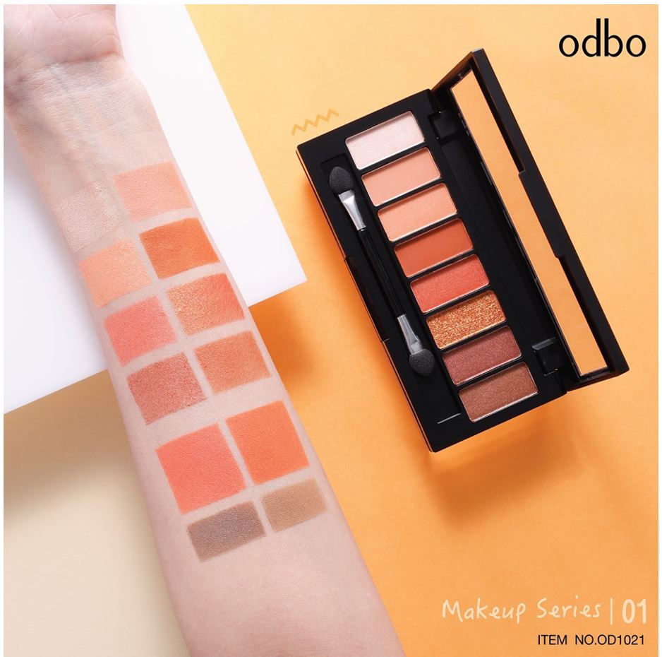 Set Phấn Mắt - Mày - Má Hồng Odbo Makeup Series