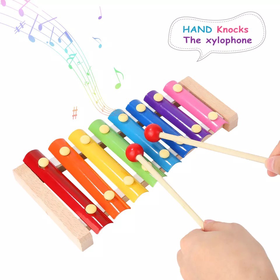 Children brain teaser development toys xylophone wooden building blocks set-numbers building blocks counting numbers, building blocks CZ toys
