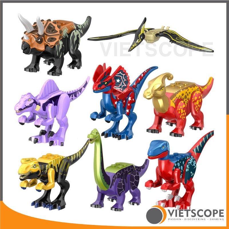 Lắp ráp khủng long Jurassic World - Non lego - 4009