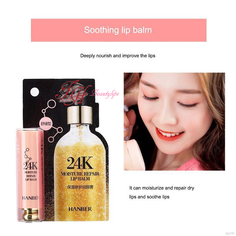24.k extract nude lip moisturizer