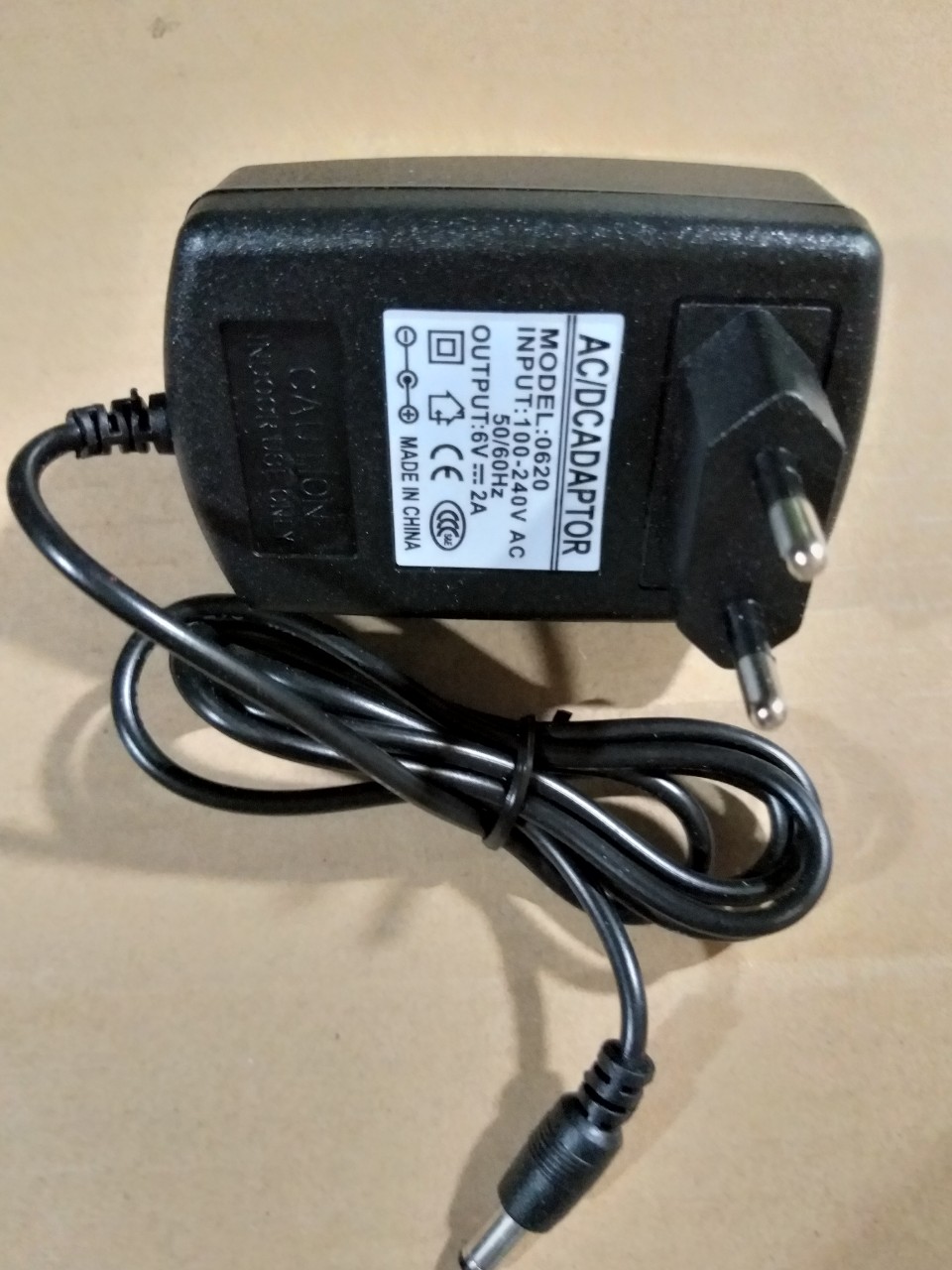 ADAPTER AC-DC 6V - 2A - CHUẨN 5.5MM