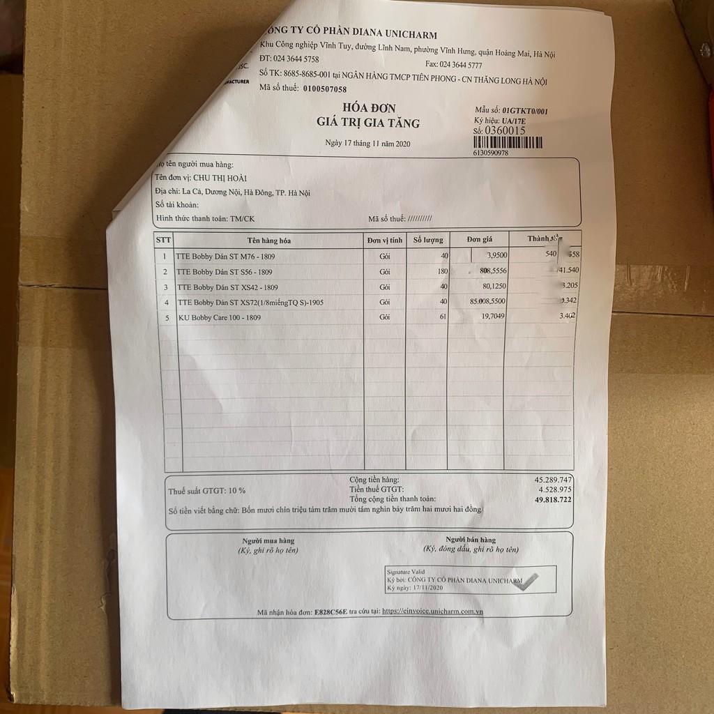 Combo 5 Gói Khăn Ướt Bobby - 500 miếng (full VAT)