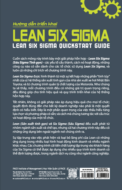 Sách - Hướng Dẫn Triển Khai Lean Six Sigma (Lean Six Sigma Quickstart Guide) - Benjamin Sweeney - PACE Books