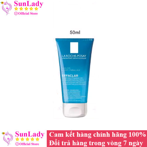 Sữa rửa mặt  cho da dầu mụn Nhạy Cảm La Roche Posay Effaclar Chính hãng - Gel rửa mặt cho da dầu mụn Laroch posay - Sữa rửa mặt ngừa mụn cho da dầu Laroche-Posay