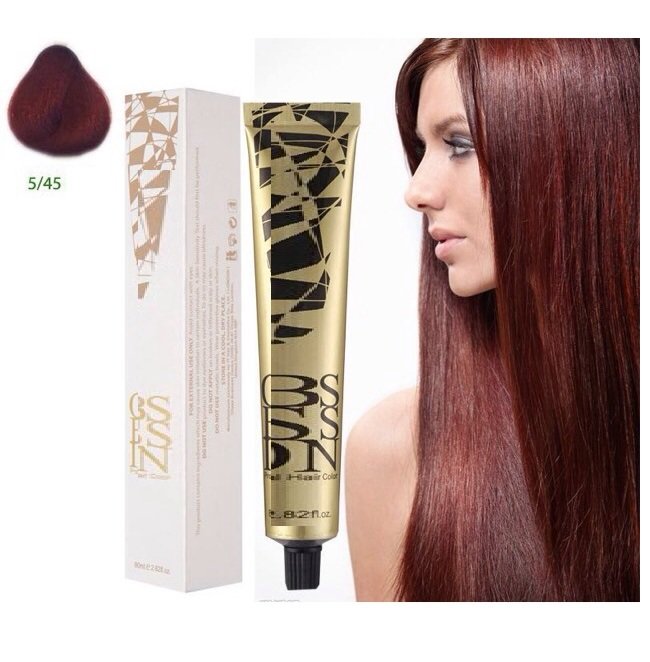 Nhuộm tóc màu tím đỏ Collagen 5/45 sẽ cho bạn một ngoại hình mới lạ và bắt mắt. Màu sắc này đem lại sự lôi cuốn, quyến rũ và đầy cá tính. Với sản phẩm chứa collagen, tóc của bạn sẽ luôn được bảo vệ và chăm sóc tốt nhất. Hãy xem hình ảnh để cảm nhận sự nổi bật của màu tím đỏ này.