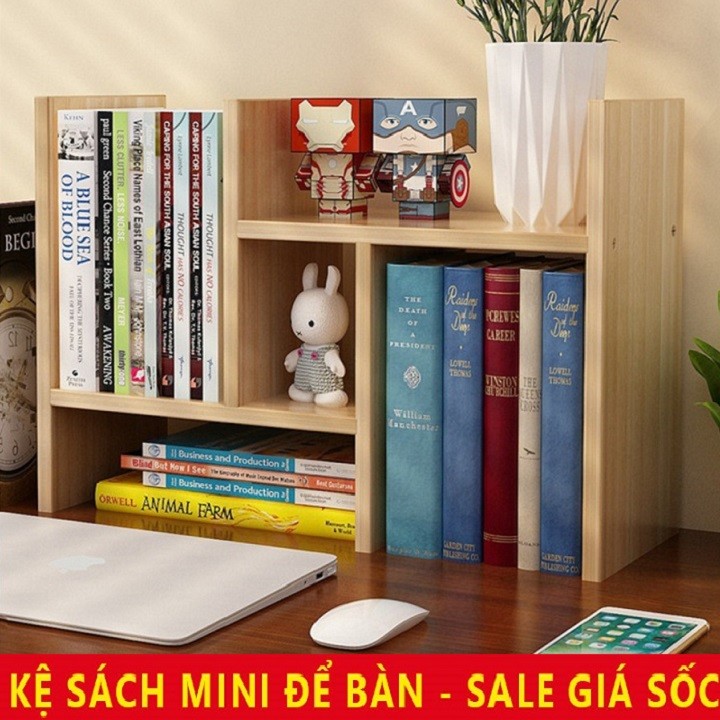 Kệ sách để bàn dể dàng lắp ghép