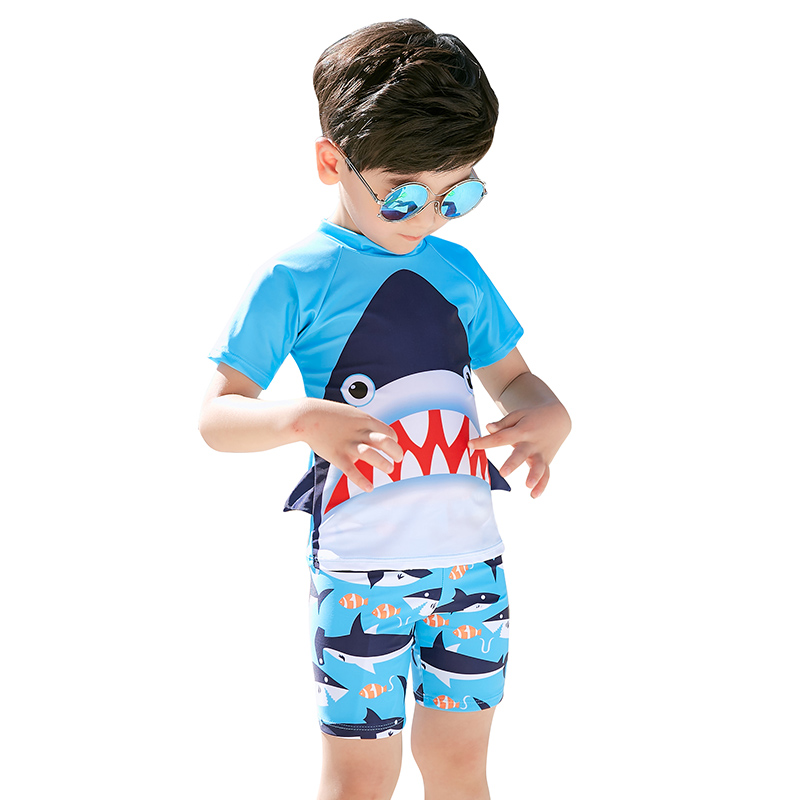 Bộ đồ bơi cho bé trai hình khủng long