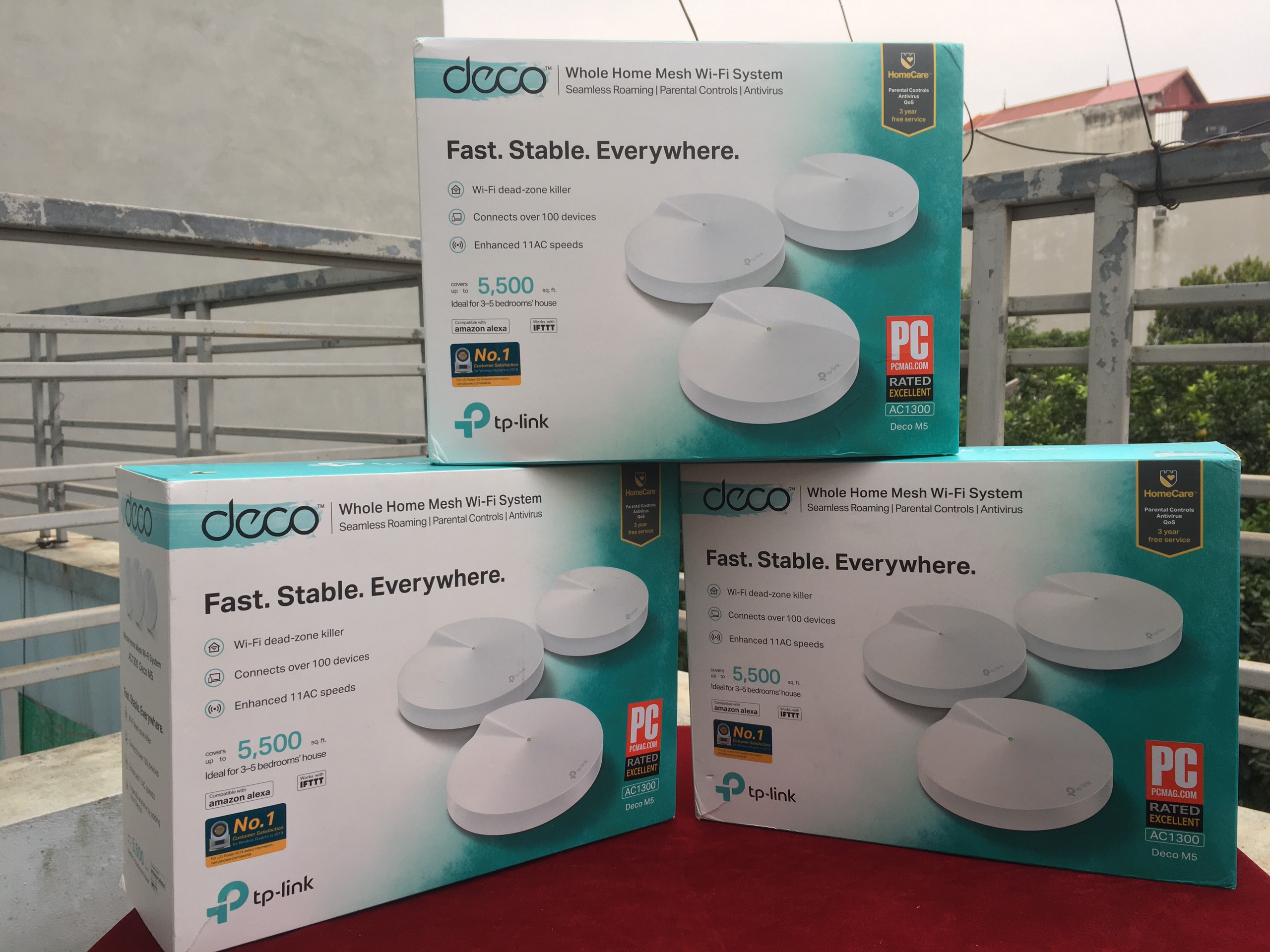 Đã sử dụng - Bộ phát Wifi Mesh TP-Link Deco M5